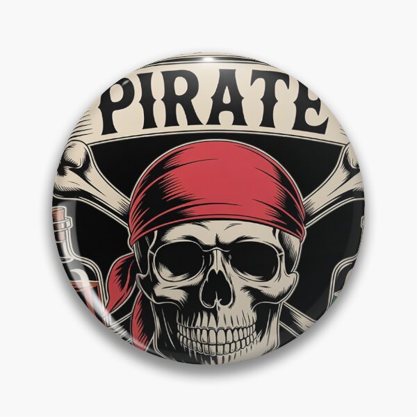 Item preview, Let The Pirate Shenanigans Begin - Crossbones Freebooter  designed and sold by BeetleMalon.