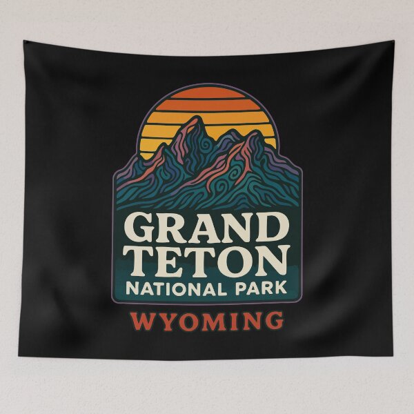 Item preview, Grand Teton National Park Wyoming designed and sold by TomFrontierArt.