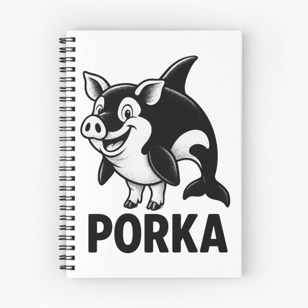 Item preview, Pig Whale PORKA designed and sold by ElGordeaux.