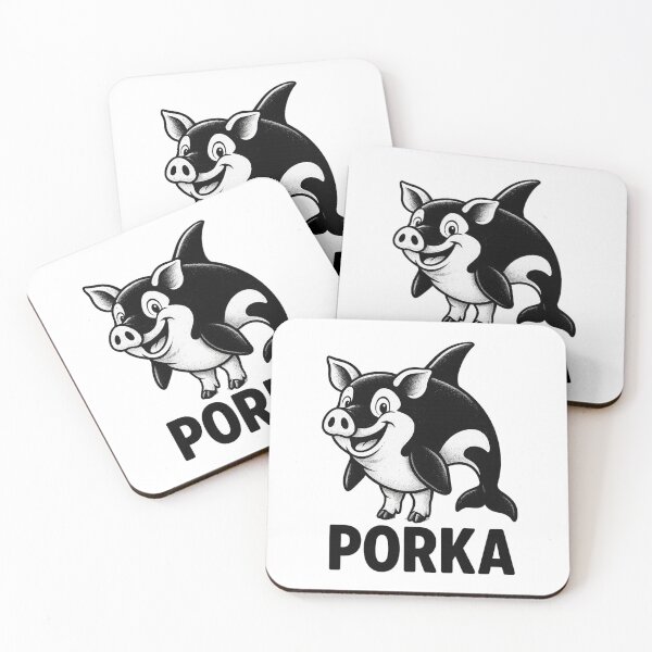 Item preview, Pig Whale PORKA designed and sold by ElGordeaux.