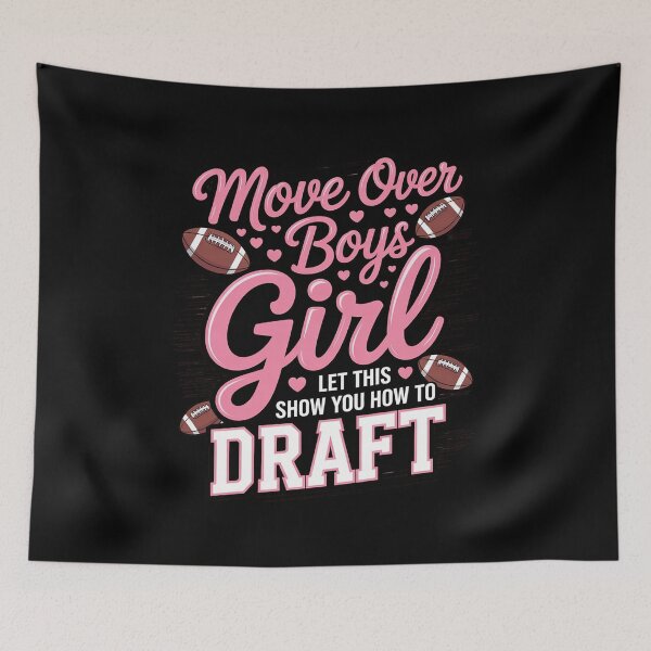Item preview, Let This Girl Show How To Draft Fantasy Football Women  designed and sold by BeetleMalon.