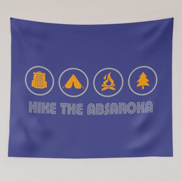 Item preview, Hike The Absaroka Mountains designed and sold by Esskay Designs.
