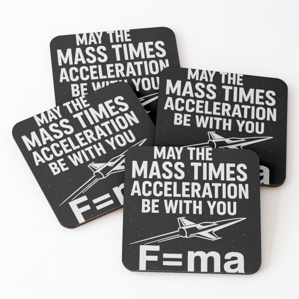 Item preview, May the Force Be with Physics – Funny Science Design designed and sold by Dogandesighn.