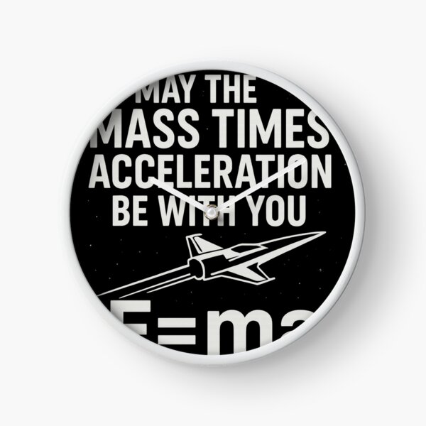 Item preview, May the Force Be with Physics – Funny Science Design designed and sold by Dogandesighn.