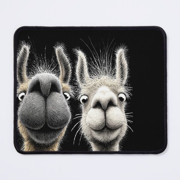 Item preview, ‘ The Lovely Llamas ‘ BY SHiRLeY MacARTHuR designed and sold by Shirley MacArthur Art.
