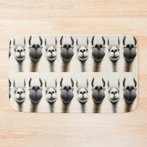 Item preview, ‘ The Lovely Llamas ‘ BY SHiRLeY MacARTHuR designed and sold by Shirley MacArthur Art.