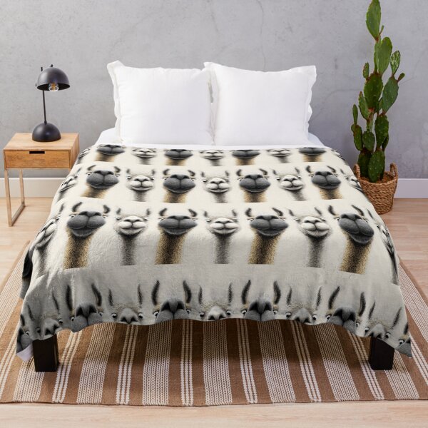 Item preview, ‘ The Lovely Llamas ‘ BY SHiRLeY MacARTHuR designed and sold by Shirley MacArthur Art.