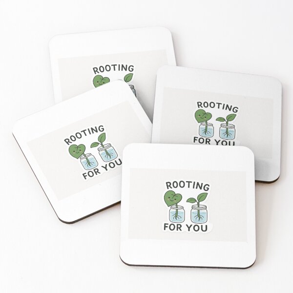 Item preview, “Rooting For You” — Encouraging Plant Propagation Sticker designed and sold by WhimsyByPaul.redbubble.com.