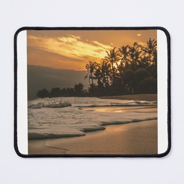 Item preview, Island Sunset Waves Photographic Print designed and sold by Mother-Nature65.