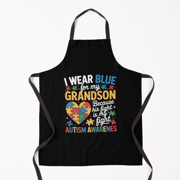 Item preview, Grandma Grandpa I Wear Blue For My Grandson Autism Awareness designed and sold by DentistLegal.
