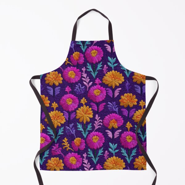 Item preview, Unique Delicate Floral Embroidery For Outdoor Party designed and sold by RoyalStarsPatts.