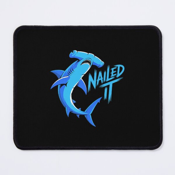Item preview, Nailed It Quote Hammerhead Shark Men Women designed and sold by BeetleMalon.