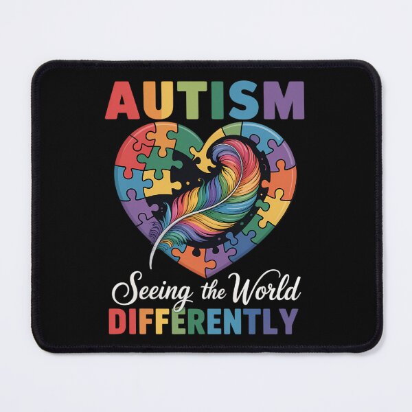 Item preview, Seeing the World differently Autism Awareness Infinity designed and sold by DentistLegal.