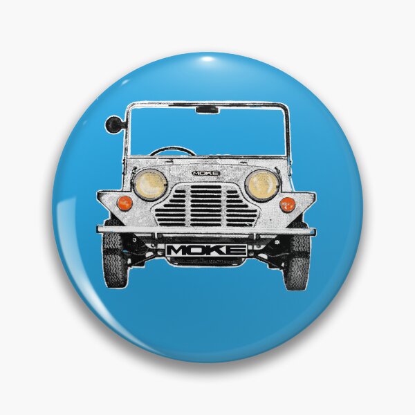 Item preview, Classic vintage Mini Moke pop art white designed and sold by Kludoman.