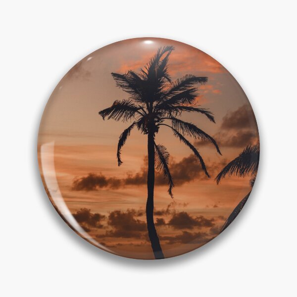 Item preview, Island Palm Tree Sunset Photographic Print designed and sold by Mother-Nature65.