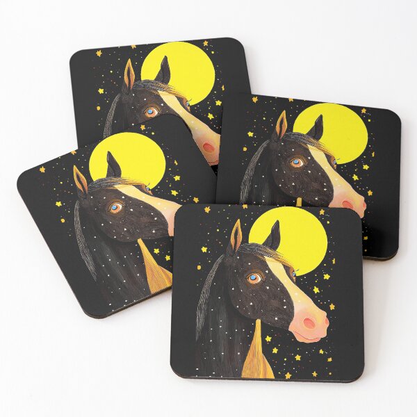 Item preview, Horse under a Starry Night designed and sold by Liededrom..