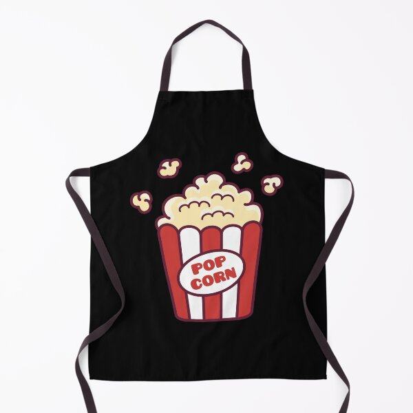 Item preview, Popcorn Logo, Movie Night designed and sold by GoldenSunsetBloom.