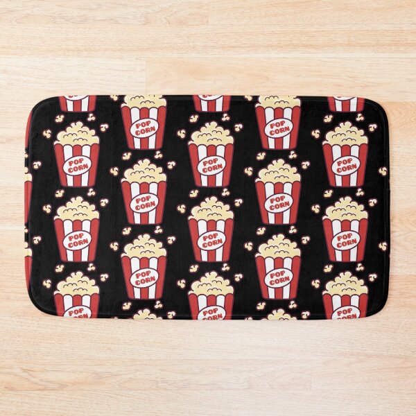 Item preview, Popcorn Logo, Movie Night designed and sold by GoldenSunsetBloom.