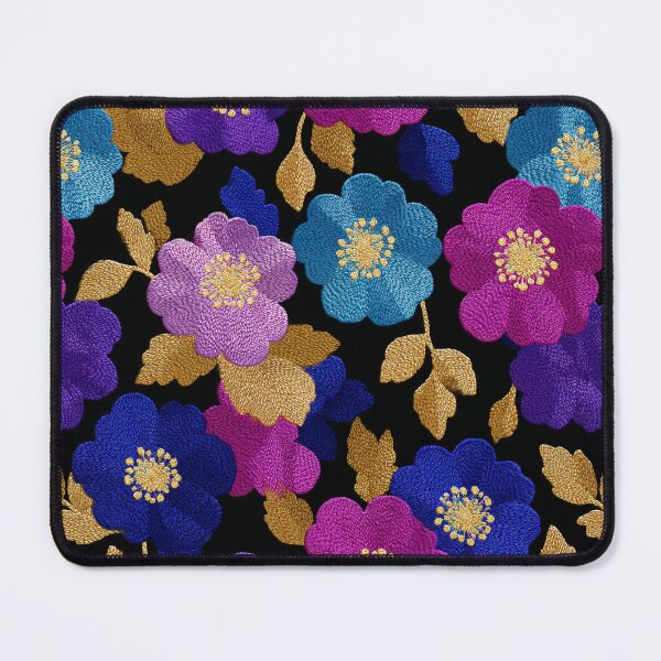 Item preview, Edgy Ornamental Floral Embroidered Pattern For Carnation Lovers designed and sold by RoyalStarsPatts.