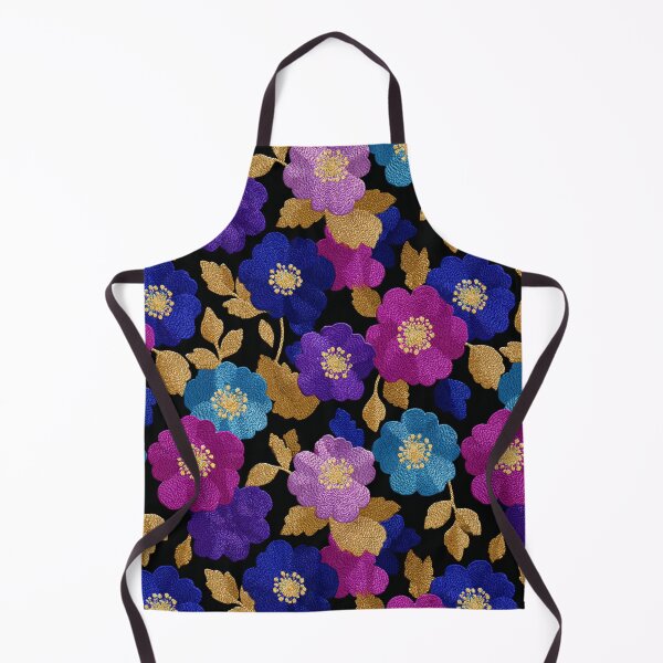 Item preview, Edgy Ornamental Floral Embroidered Pattern For Carnation Lovers designed and sold by RoyalStarsPatts.