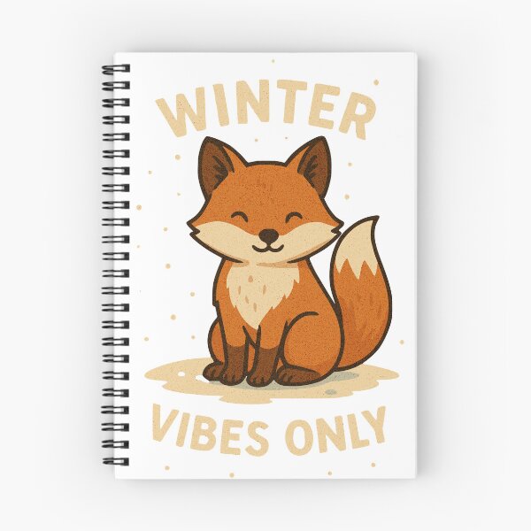 Item preview, Cute Fox – Winter Vibes Only designed and sold by Dennis' Creative Corner.