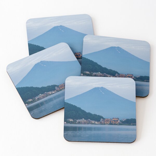 Item preview, Mount Fuji evening view from Lake Kawaguchiko, Japan designed and sold by WorldScenery.