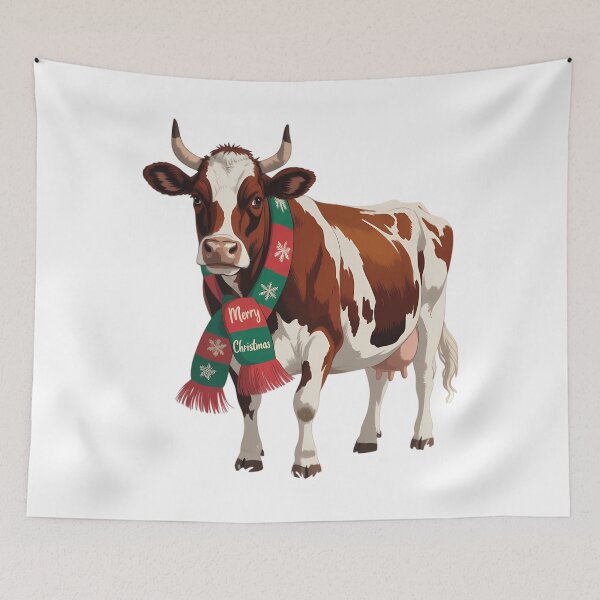 Item preview, Western Highland Cow Lover Coquette Bow Merry Christmas designed and sold by DentistLegal.