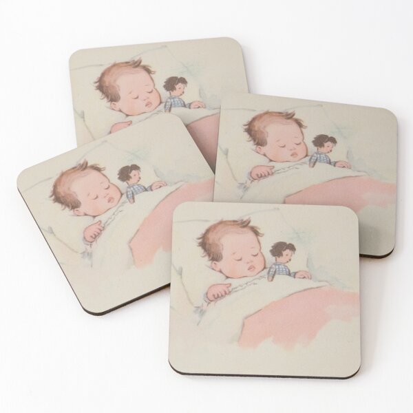 Item preview, Lovely birth anouncement card of the 1950's designed and sold by Photopat.