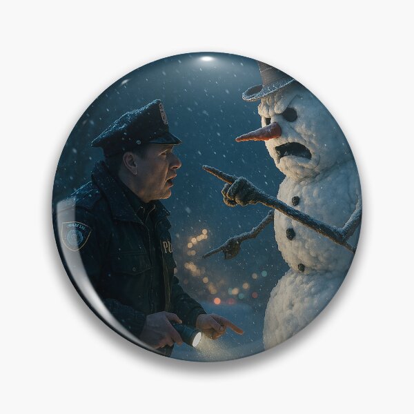 Item preview, Police vs. Rebel Snowman designed and sold by Sartawsky.