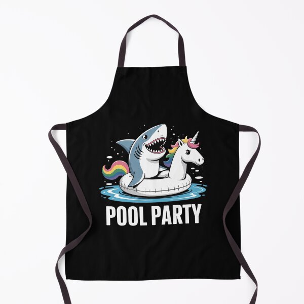 Item preview, Pool Party Unicorn Float Shark Lover Kids designed and sold by BeetleMalon.