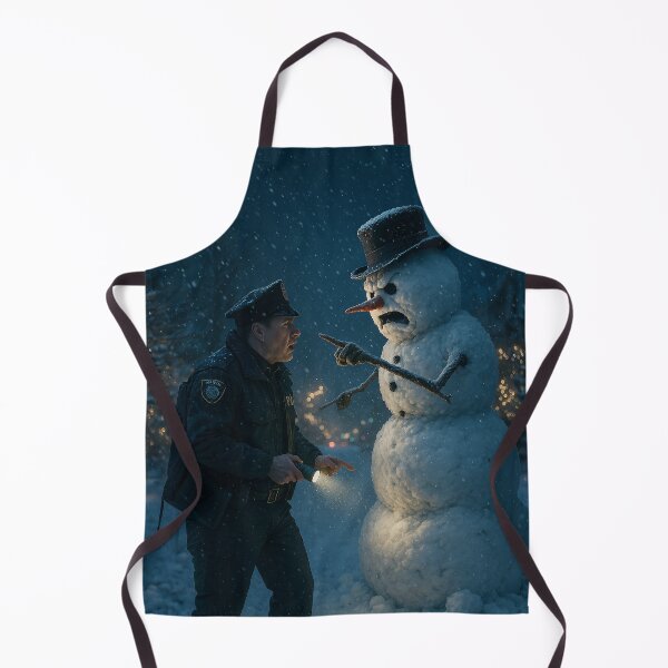 Item preview, Police vs. Rebel Snowman designed and sold by Sartawsky.