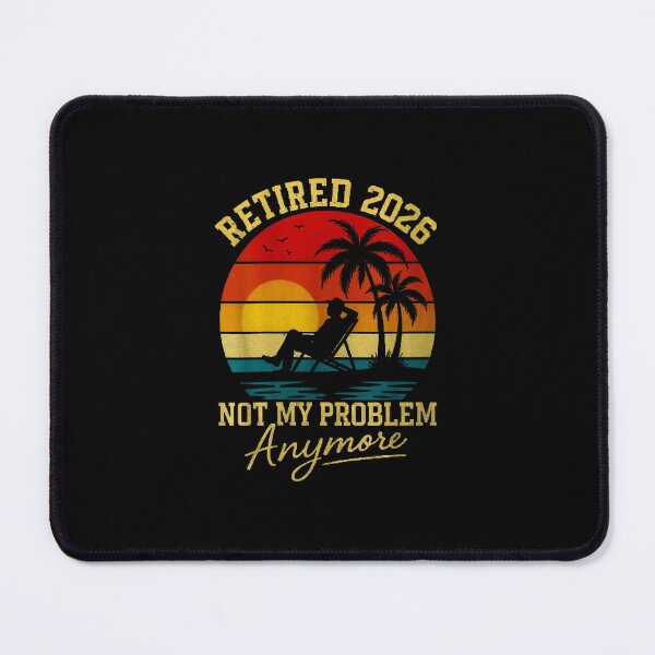 Item preview, Womens Retirement Retired 2026 Not My Problem Anymore Retro Retires designed and sold by Animal-Replicas.