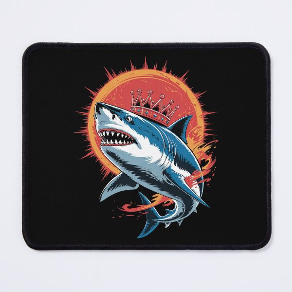 Item preview, Pretty Crowned Shark for King Sharks Lovers designed and sold by BeetleMalon.