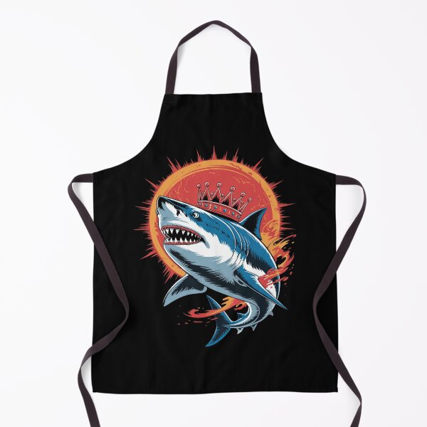 Item preview, Pretty Crowned Shark for King Sharks Lovers designed and sold by BeetleMalon.