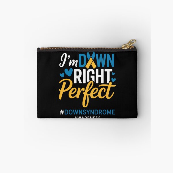 Item preview, Down Right Perfect World Down Syndrome Awareness Day Ribbon designed and sold by DentistLegal.