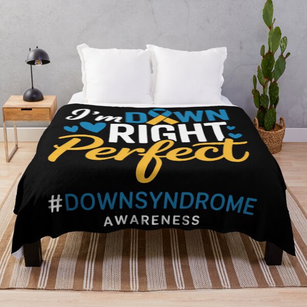 Item preview, Down Right Perfect World Down Syndrome Awareness Day Ribbon designed and sold by DentistLegal.