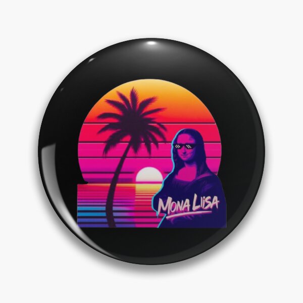 Item preview, MONA LISA SUNSETWAVE designed and sold by Wawan35200.
