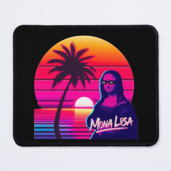 Item preview, MONA LISA SUNSETWAVE designed and sold by Wawan35200.