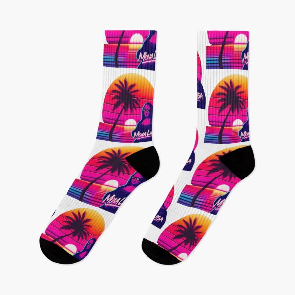 Item preview, MONA LISA SUNSETWAVE designed and sold by Wawan35200.