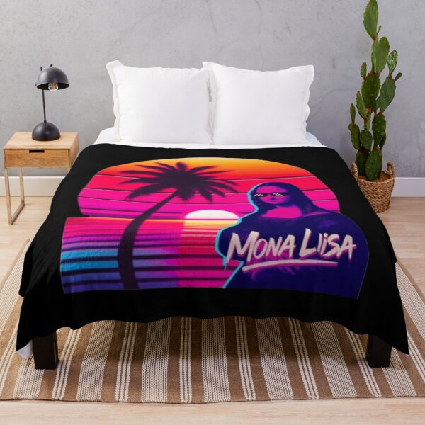 Item preview, MONA LISA SUNSETWAVE designed and sold by Wawan35200.