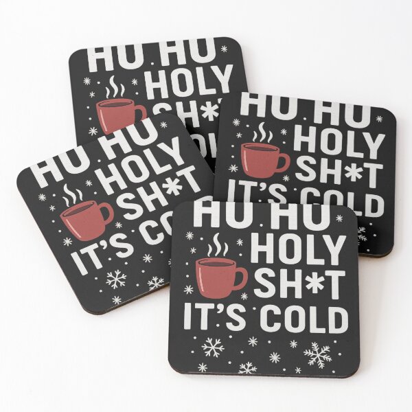 Item preview, Ho Ho Holy Sh*t It’s Cold – Funny Christmas & Winter designed and sold by Laughprints.
