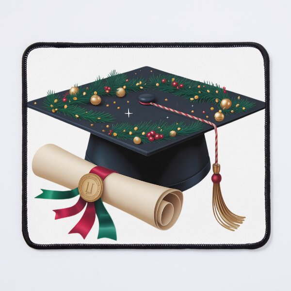 Item preview, Naughty List Graduate With Honors - Funny Christmas Rebel - Bad Kid Xmas Gift designed and sold by GiftsForge.