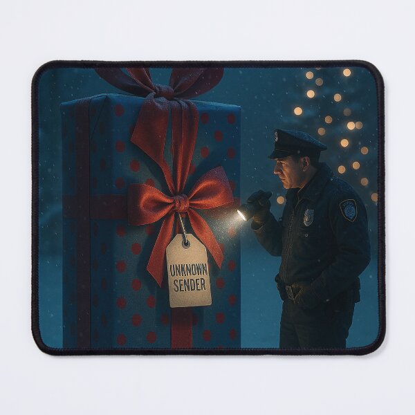 Item preview, The Suspicious Gift in the Snow designed and sold by Sartawsky.