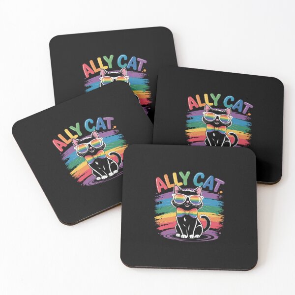 Item preview, Lgbt Ally Cat Lgbtq Gay Pride  designed and sold by MaryoKing.