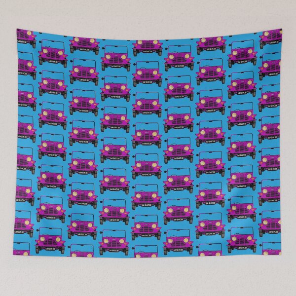 Item preview, Classic vintage Mini Moke pop art pink  designed and sold by Kludoman.