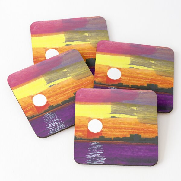 Item preview, Sunset and Skyline of Gulfport 2025 1 designed and sold by chadtheartist.