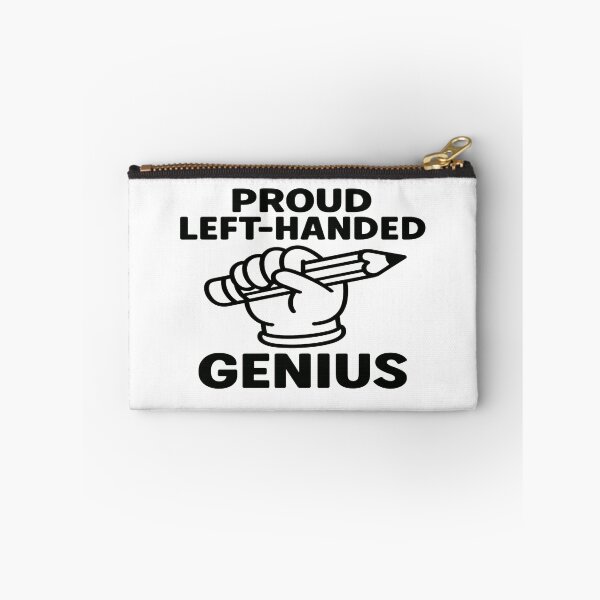 Item preview, Proud Left-Handed Genius | Funny Lefty Doodle Sticker designed and sold by Gurjeetpixelart.