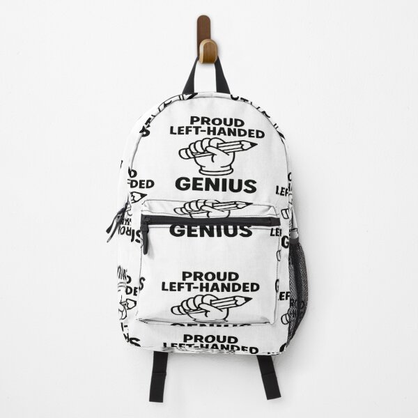 Item preview, Proud Left-Handed Genius | Funny Lefty Doodle Sticker designed and sold by Gurjeetpixelart.
