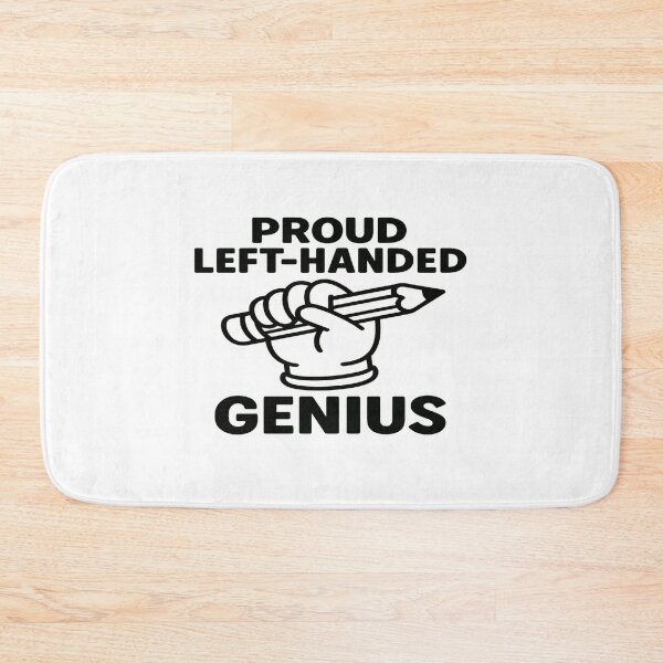 Item preview, Proud Left-Handed Genius | Funny Lefty Doodle Sticker designed and sold by Gurjeetpixelart.