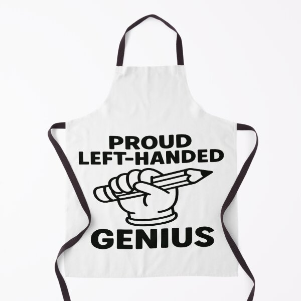 Item preview, Proud Left-Handed Genius | Funny Lefty Doodle Sticker designed and sold by Gurjeetpixelart.